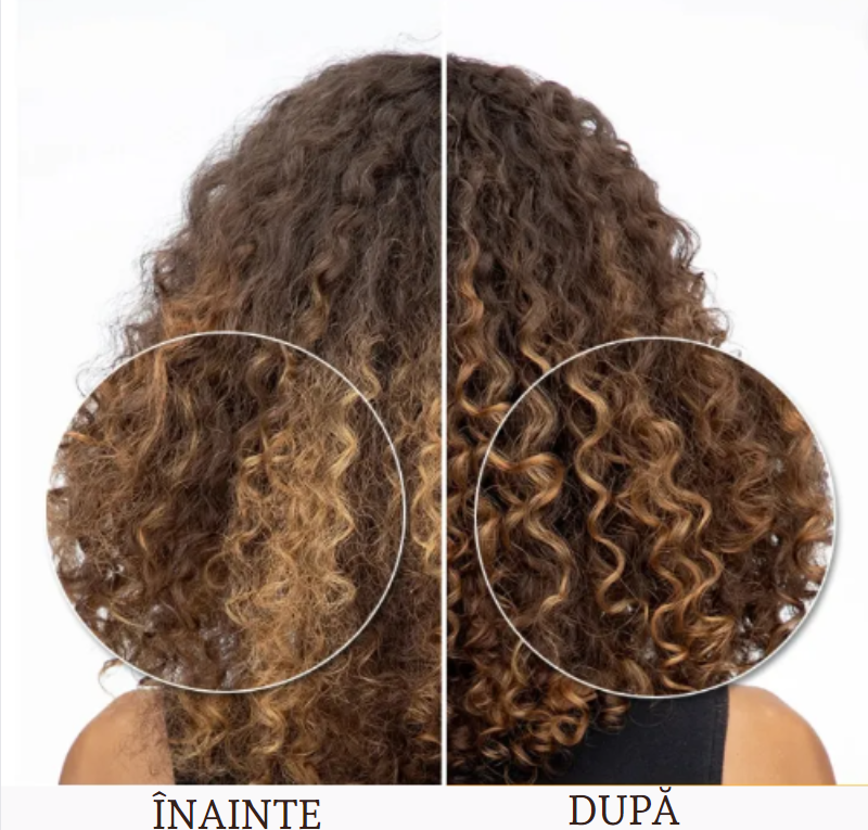 TRATAMENT PROFESIONAL CU REPARARE RAPIDĂ A PĂRULUI DETERIORAT CU COLAGEN, PROTEINE ORGANICE ȘI KERATINĂ
