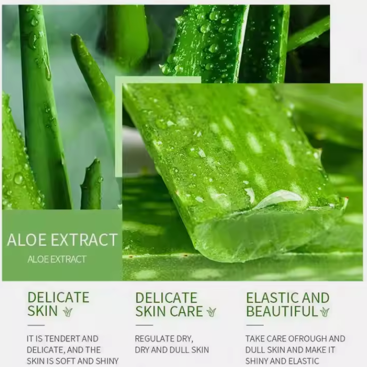CREMĂ GEL CU ALOE VERA PENTRU FAȚĂ, GÂT ȘI DECOLTEU HIDRATANTĂ ȘI REGENERANTĂ