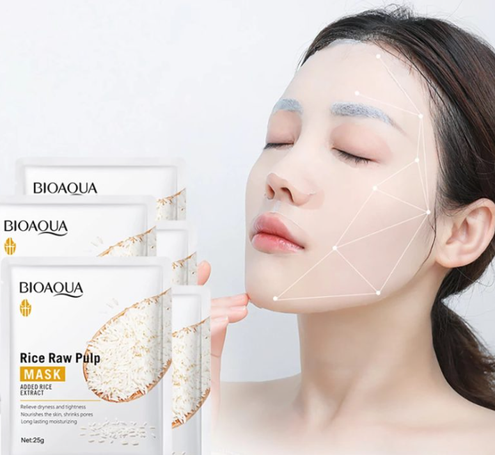MASCA HIDRATANTĂ ȘI LIFTING CU EXTRACT DE OREZ BIOAQUA
