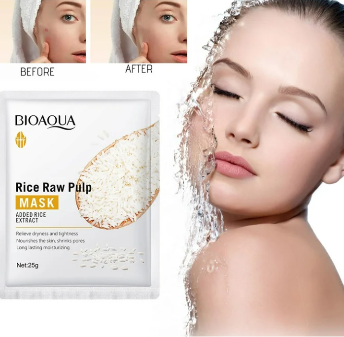 MASCA HIDRATANTĂ ȘI LIFTING CU EXTRACT DE OREZ BIOAQUA