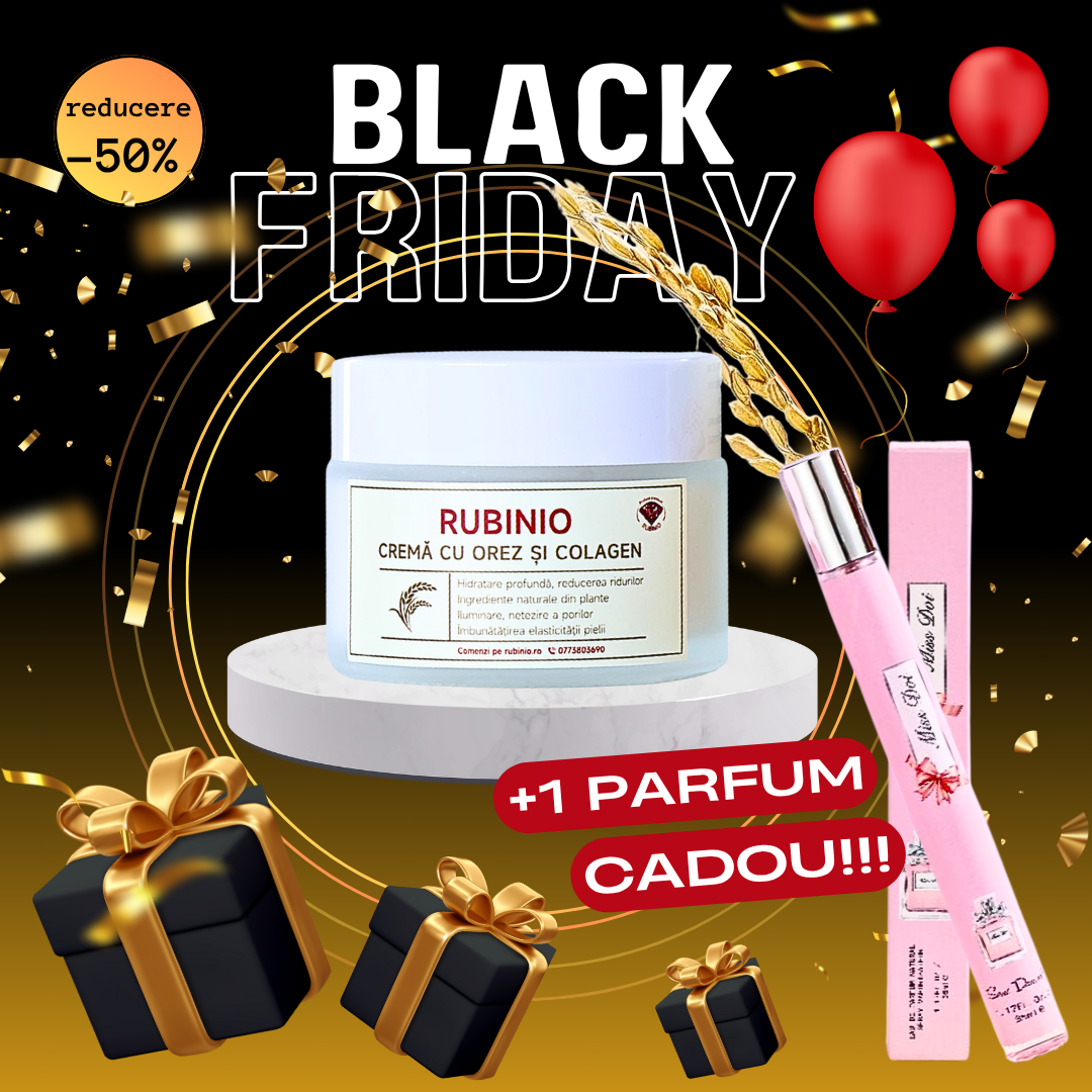 Cremă cu Orez și Colagen